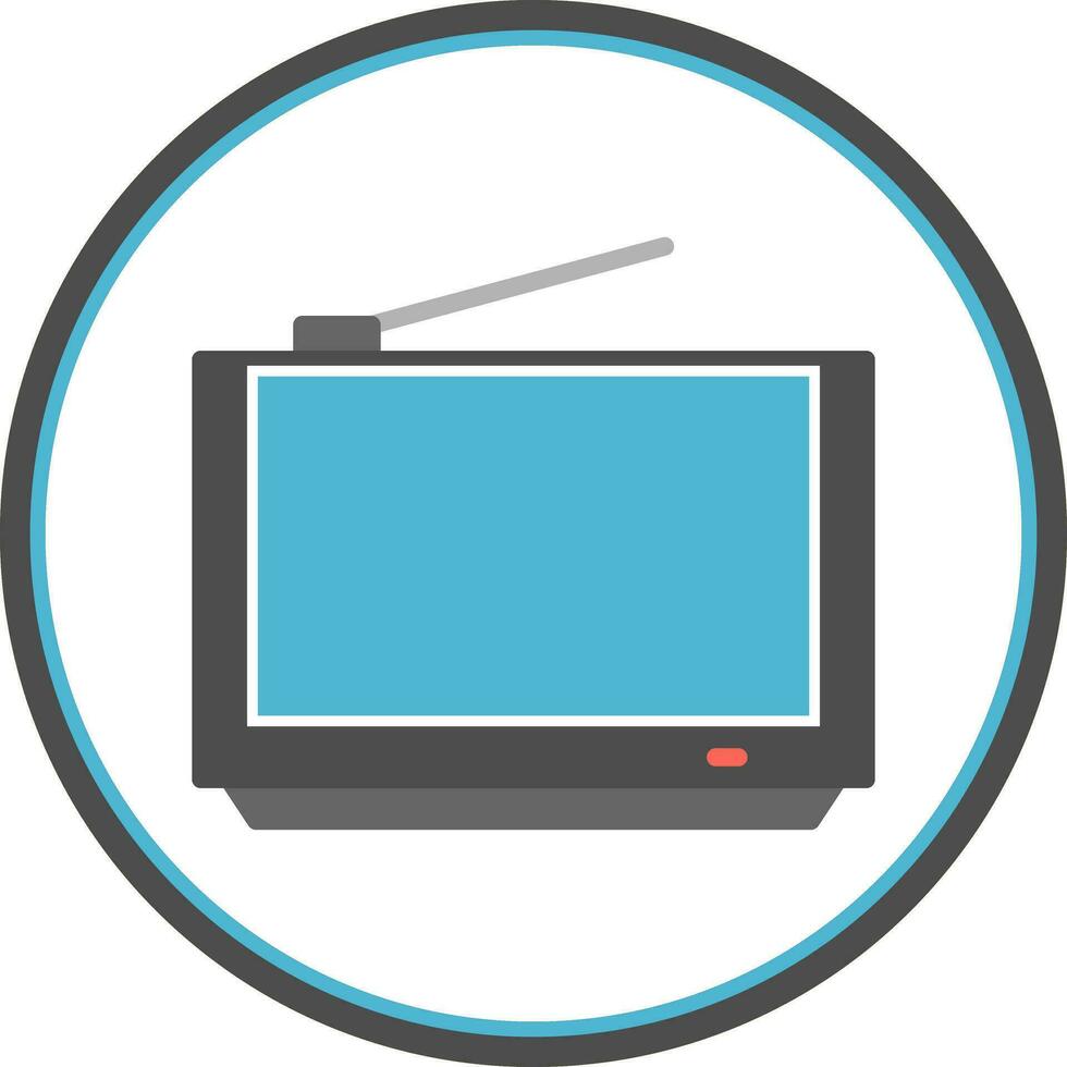 Television Vector Icon Design
