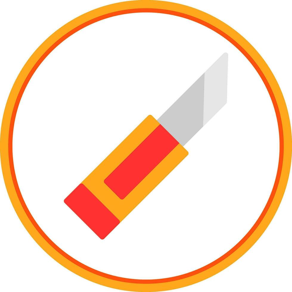 Surgical knife Vector Icon Design