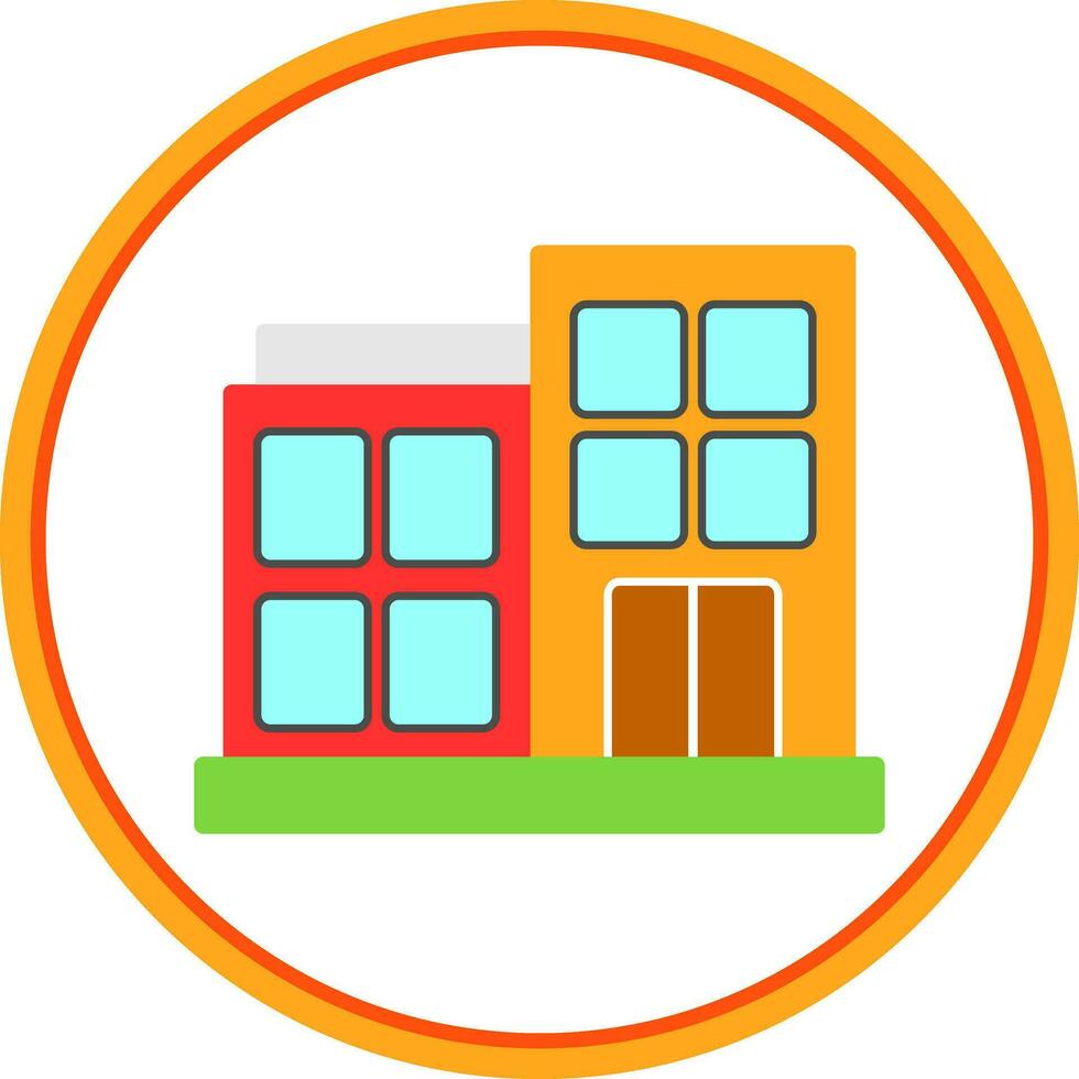 Hospital building Vector Icon Design