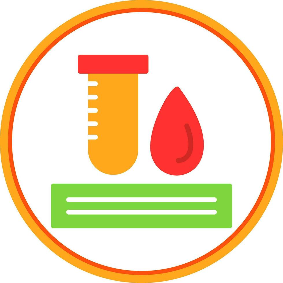 Blood test Vector Icon Design