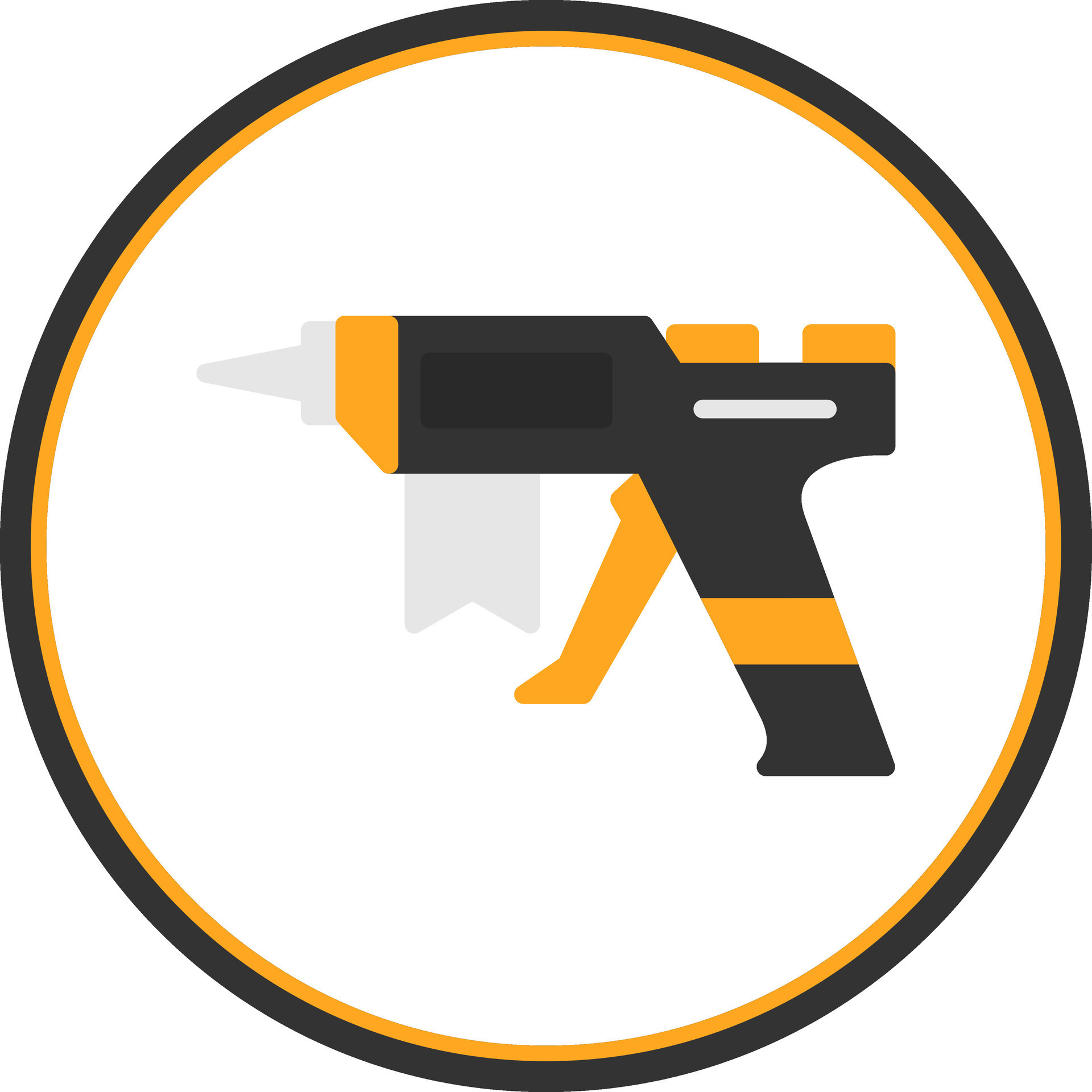 Glue gun Vector Icon Design 25970704 Vector Art at Vecteezy
