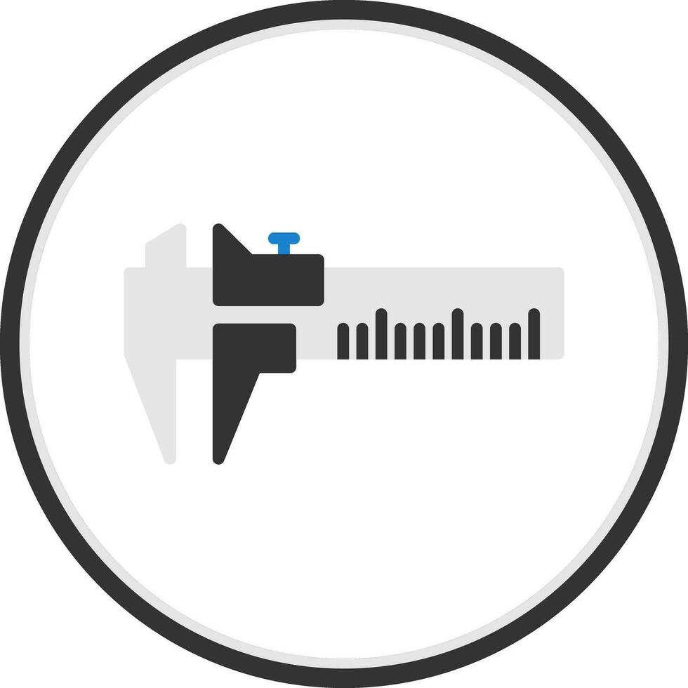 Caliper Vector Icon Design