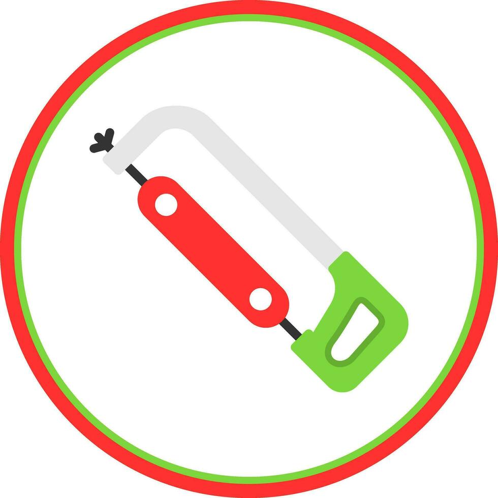 Hacksaw Vector Icon Design