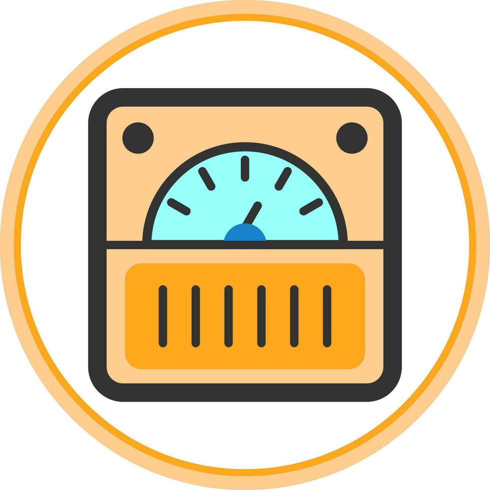 Meter Vector Icon Design