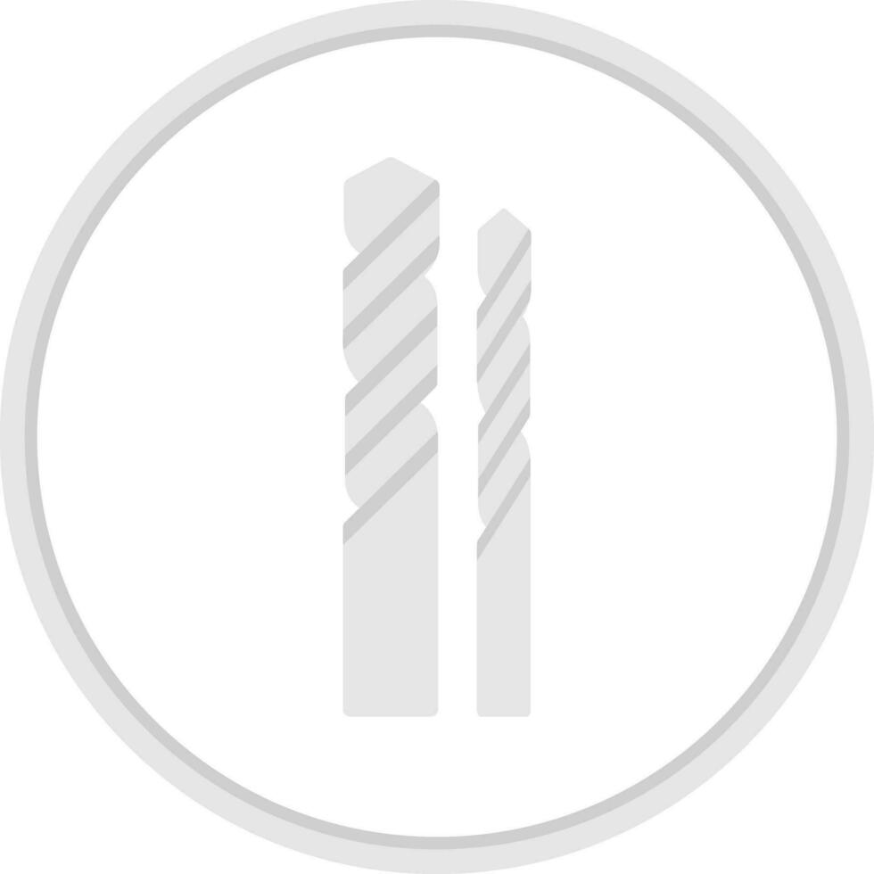 Drill tip Vector Icon Design