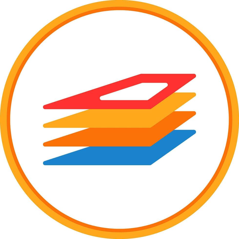 Layers Vector Icon Design