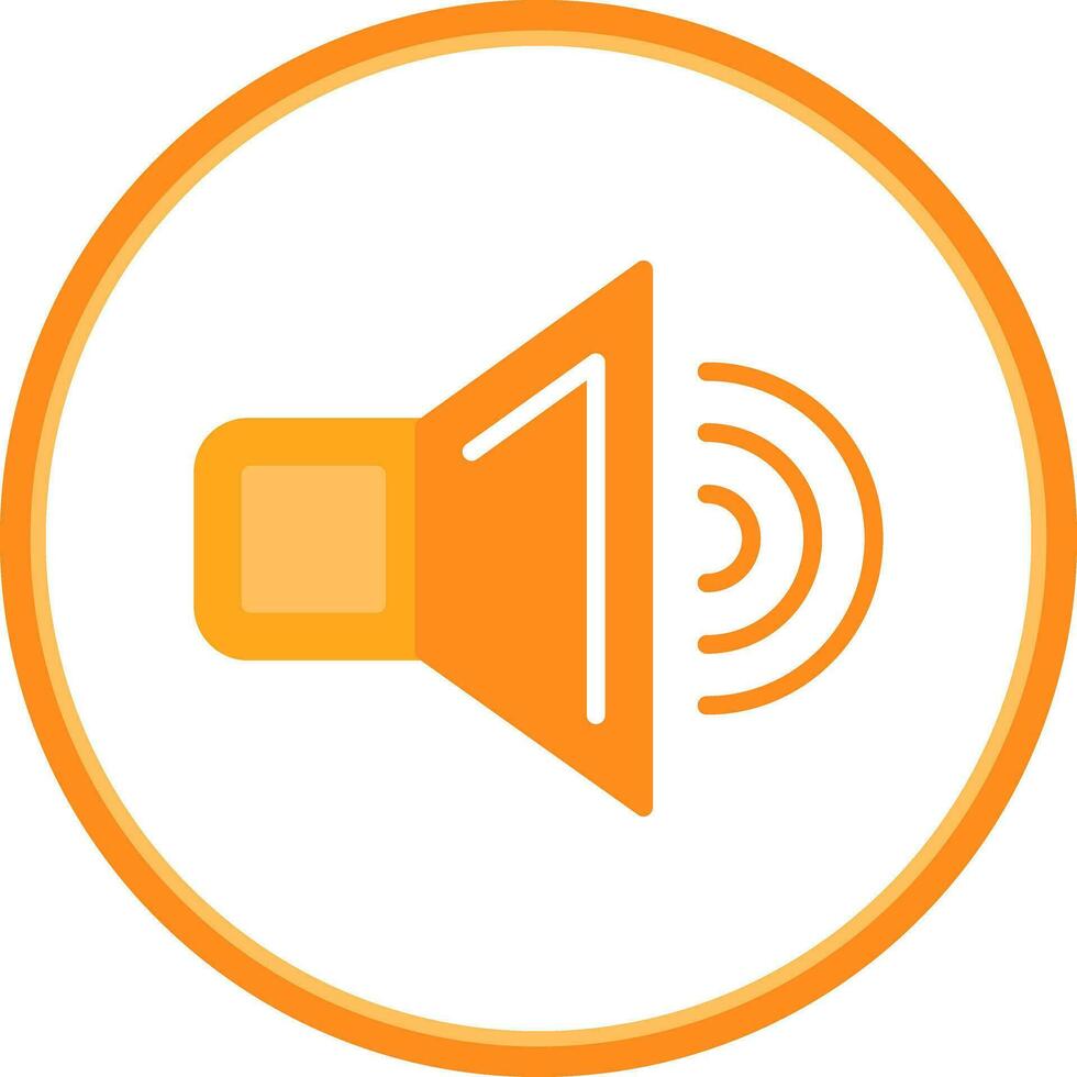 Speaker Vector Icon Design
