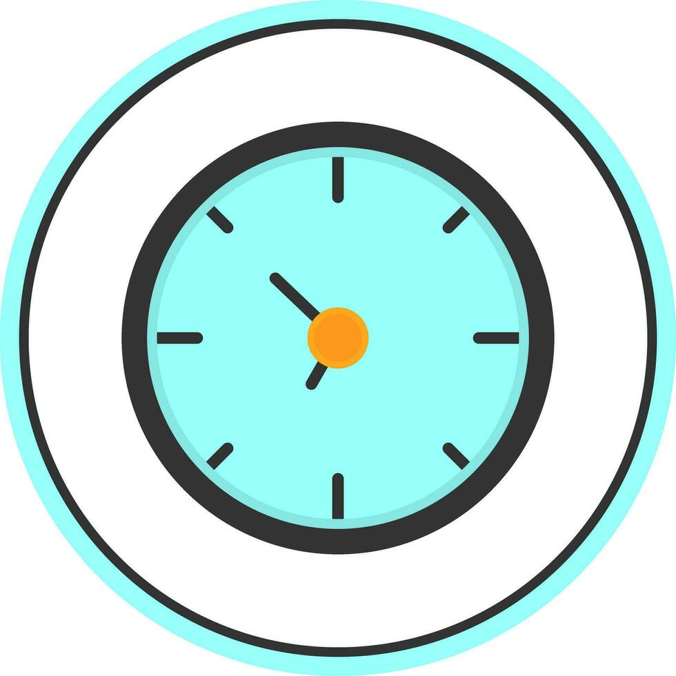 Clock Vector Icon Design