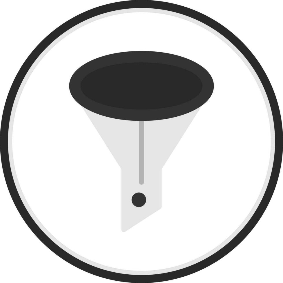 Funnel Vector Icon Design
