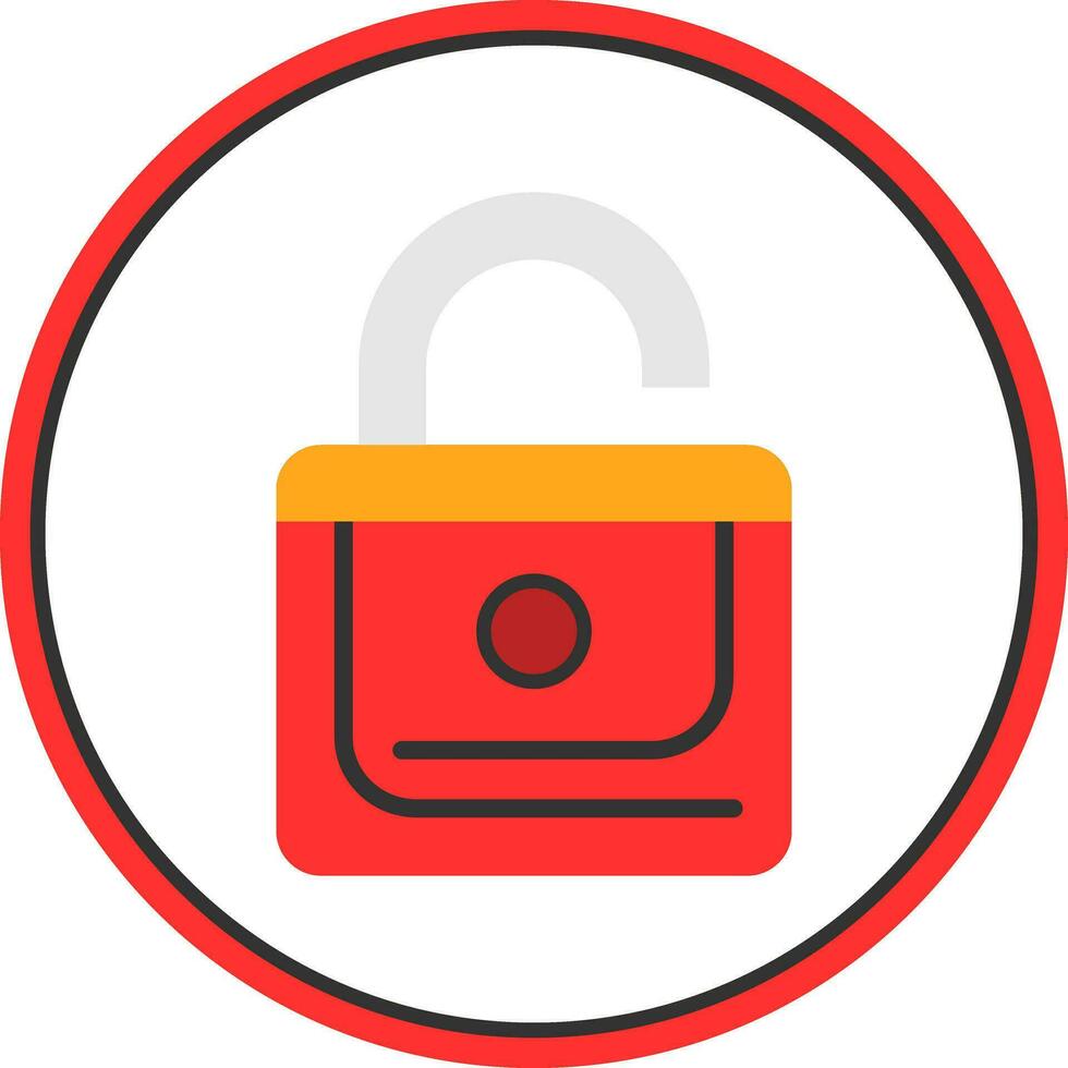 Unlocked Vector Icon Design