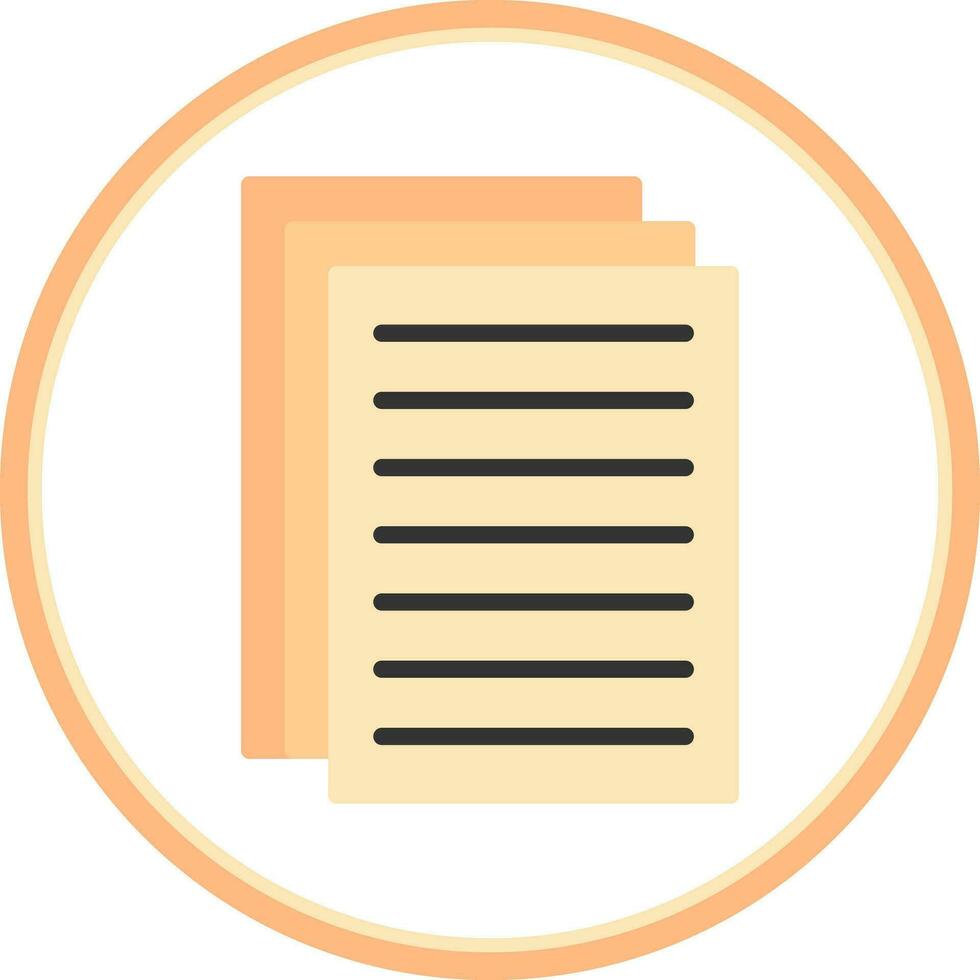 Document Vector Icon Design