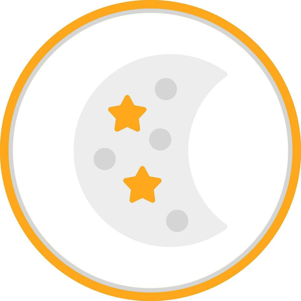 Moon Phase Vector Icon Design