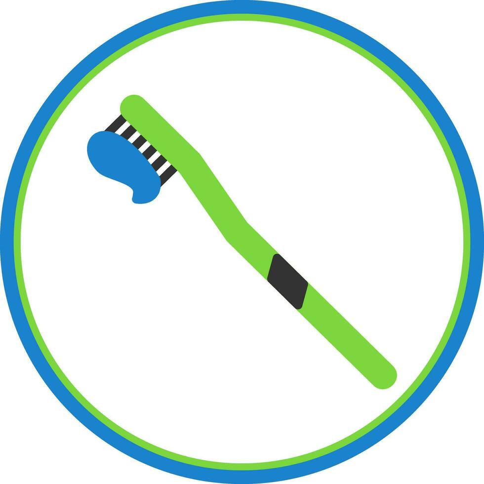 Tooth brush Vector Icon Design