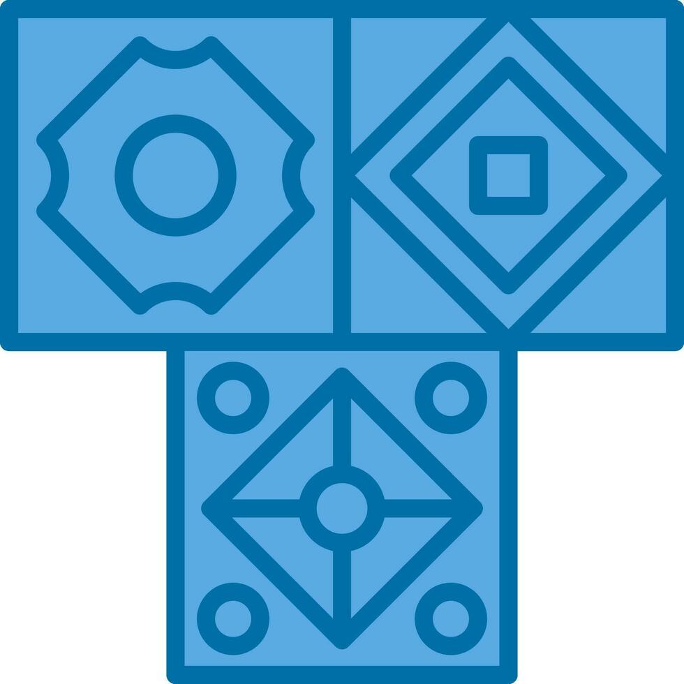 Multi Tiles Vector Icon Design