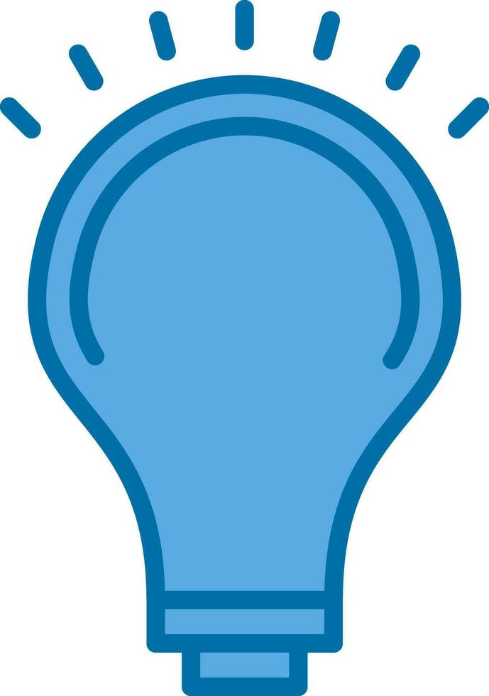 Light Bulb Vector Icon Design
