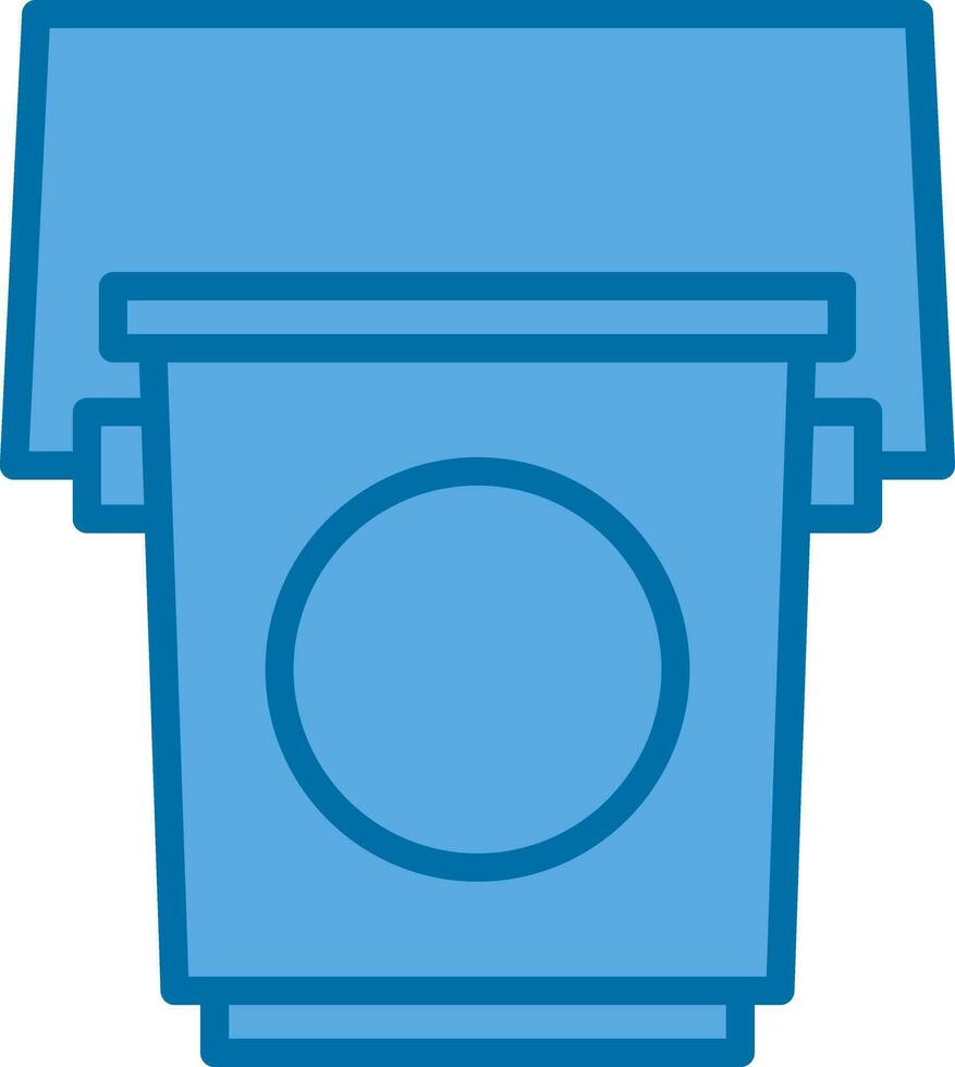 Bucket Vector Icon Design