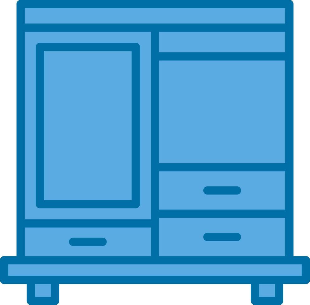 Wardrobe Vector Icon Design