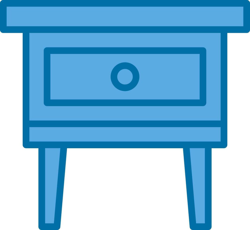 Night Stand Vector Icon Design