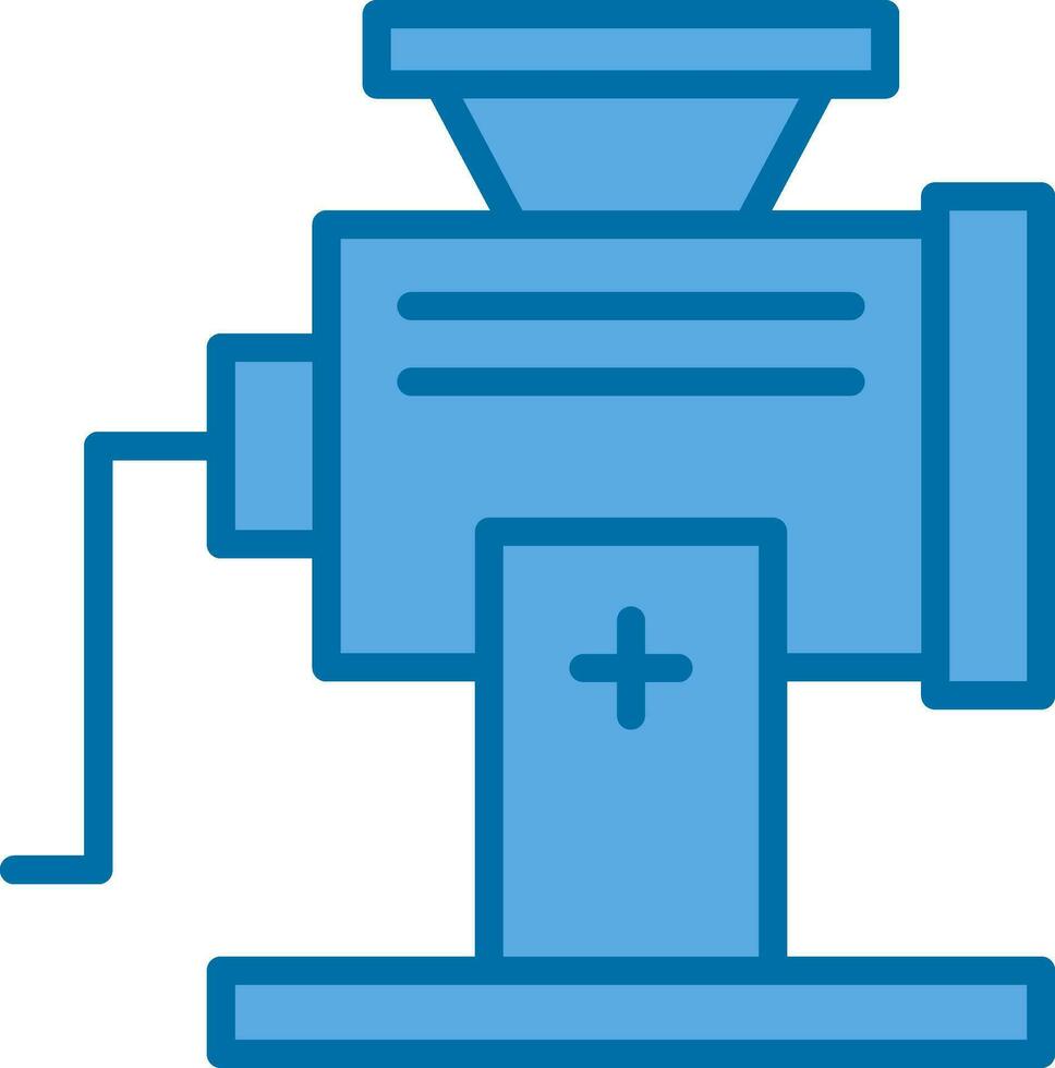 Meat Grinder Vector Icon Design