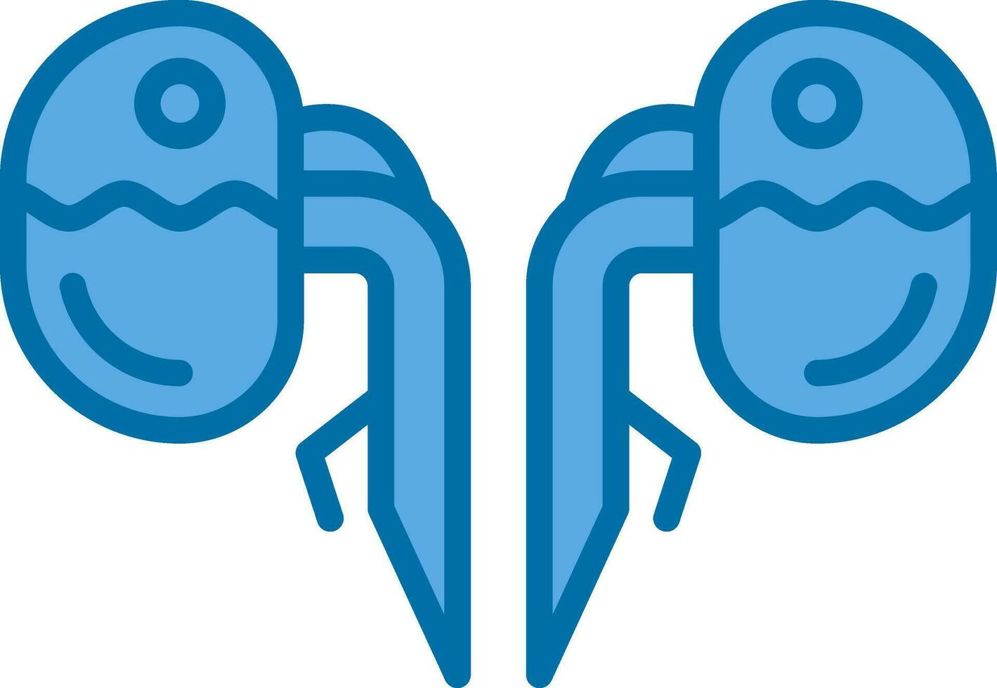 Kidneys Vector Icon Design