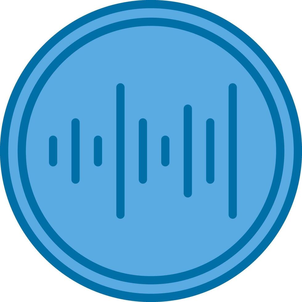 Sound waves Vector Icon Design