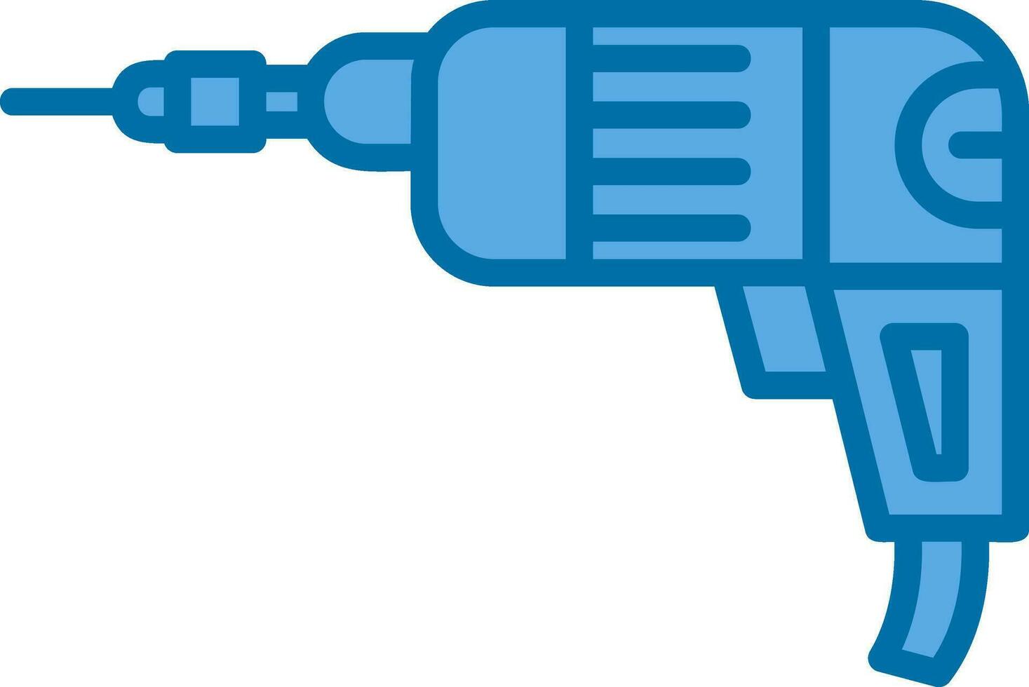 Hand drill Vector Icon Design