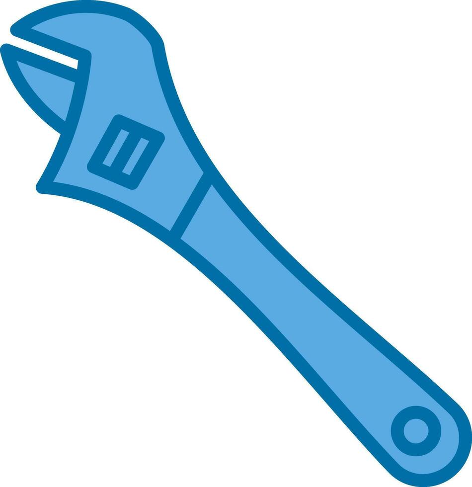 Wrench Vector Icon Design