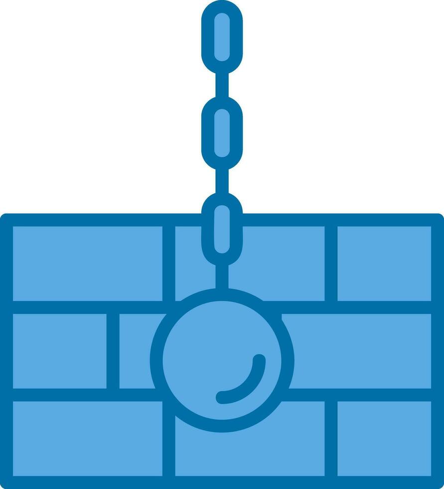 Wrecking ball Vector Icon Design