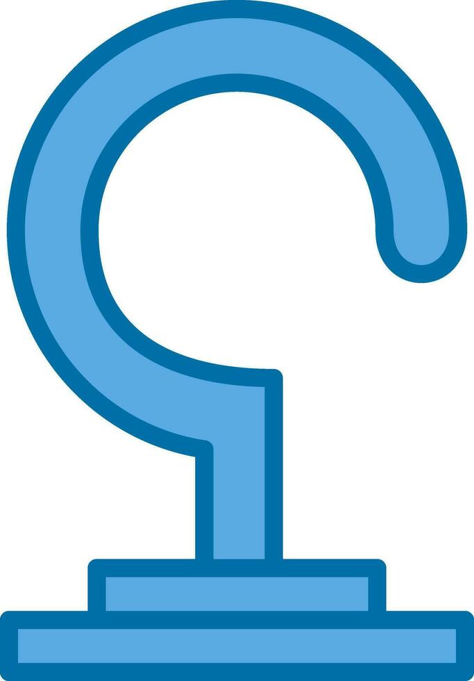 Tubes hook Vector Icon Design