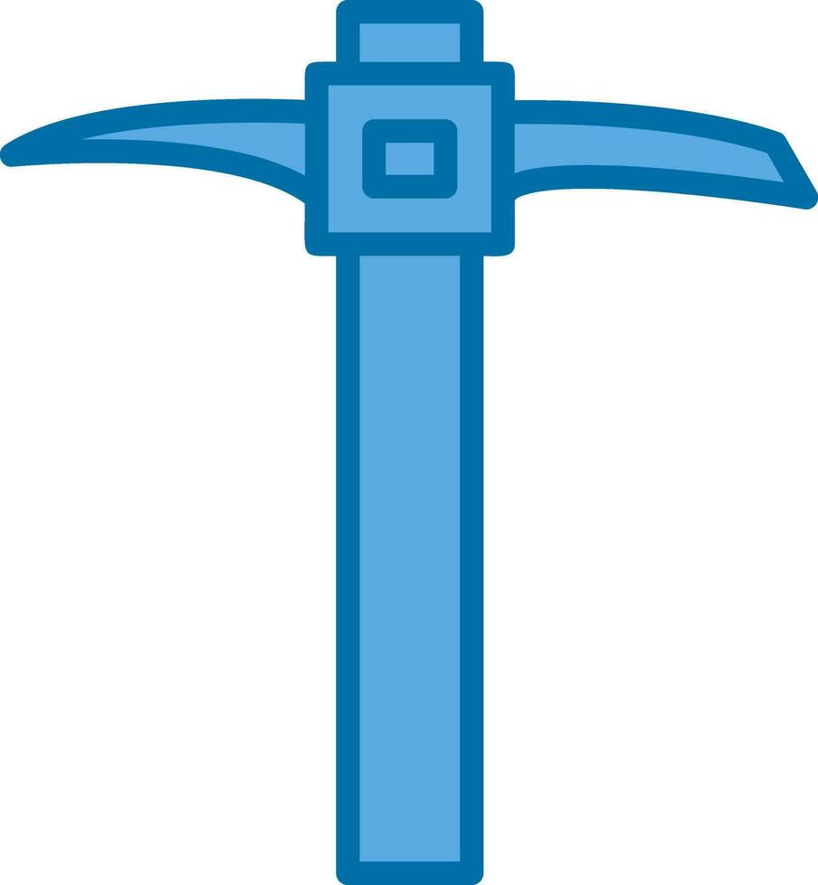 Pickaxe Vector Icon Design