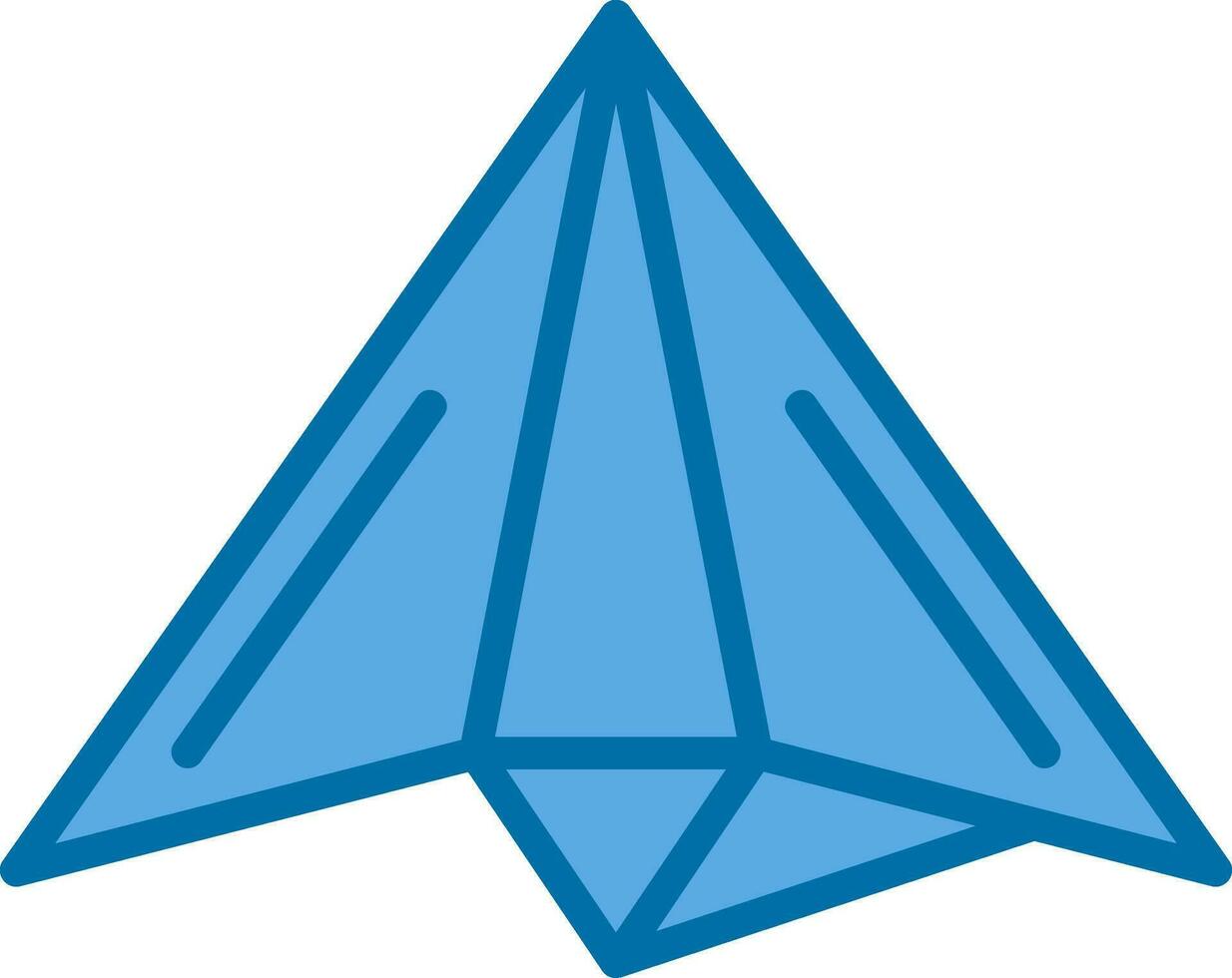 Paper Plane Vector Icon Design