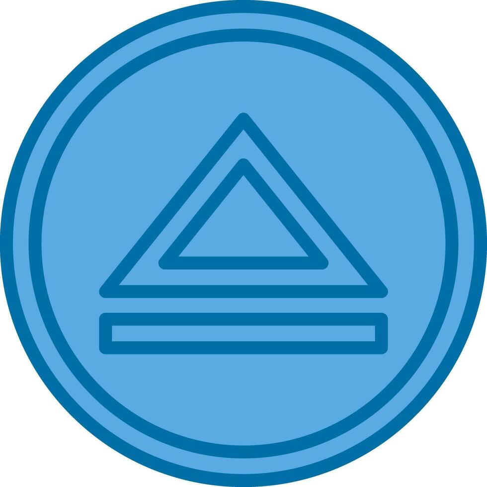 Eject Vector Icon Design