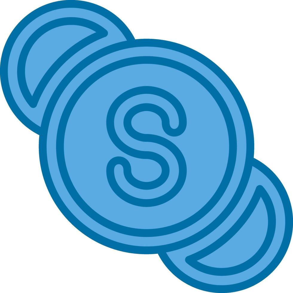 Skype Logo Vector Icon Design