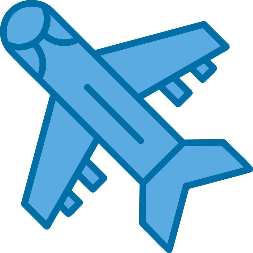 Plane Vector Icon Design