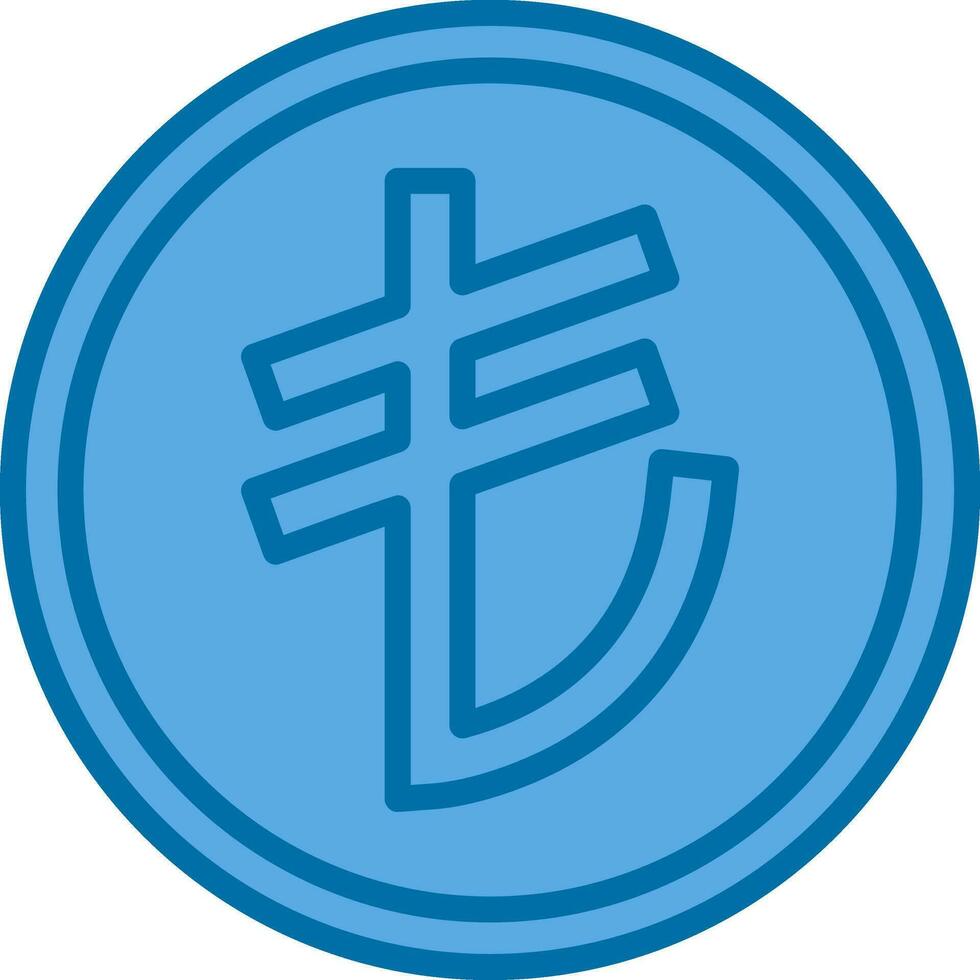 Turkish Lire Vector Icon Design