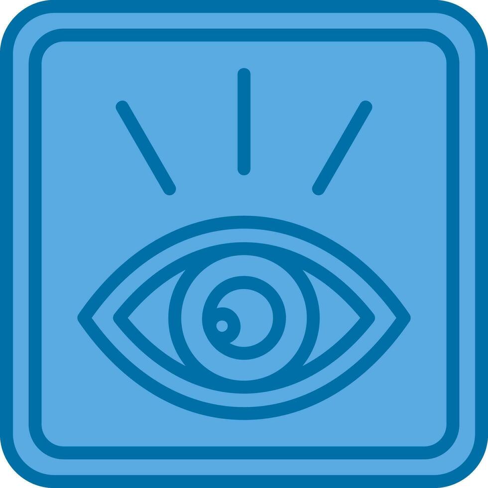 Eye Open Vector Icon Design
