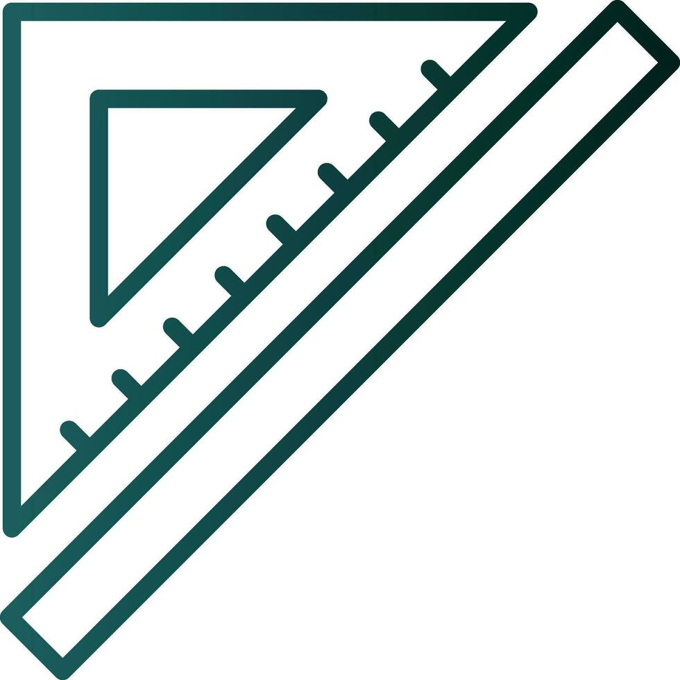 45 Degrees Vector Icon Design