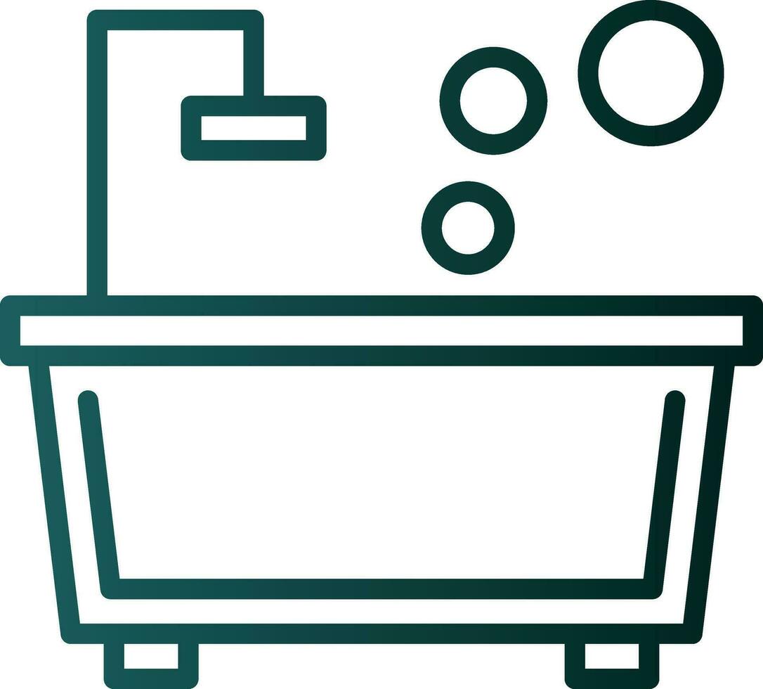 Bath Vector Icon Design