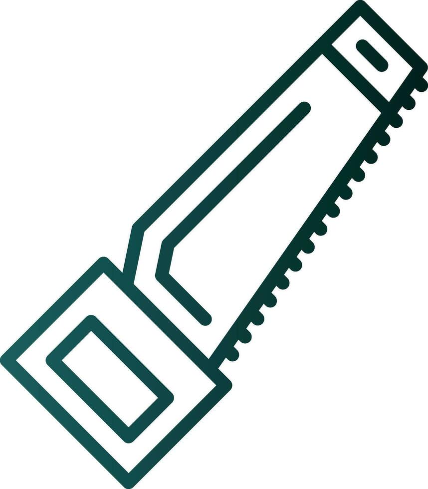 Hand Saw Vector Icon Design