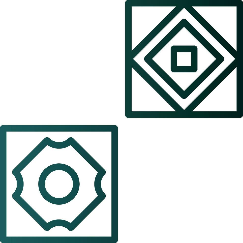 Tiles Design Vector Icon Design