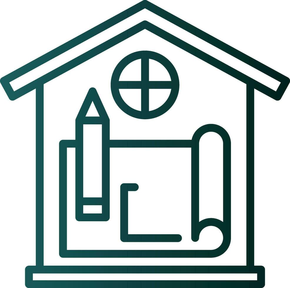 House Design Vector Icon Design
