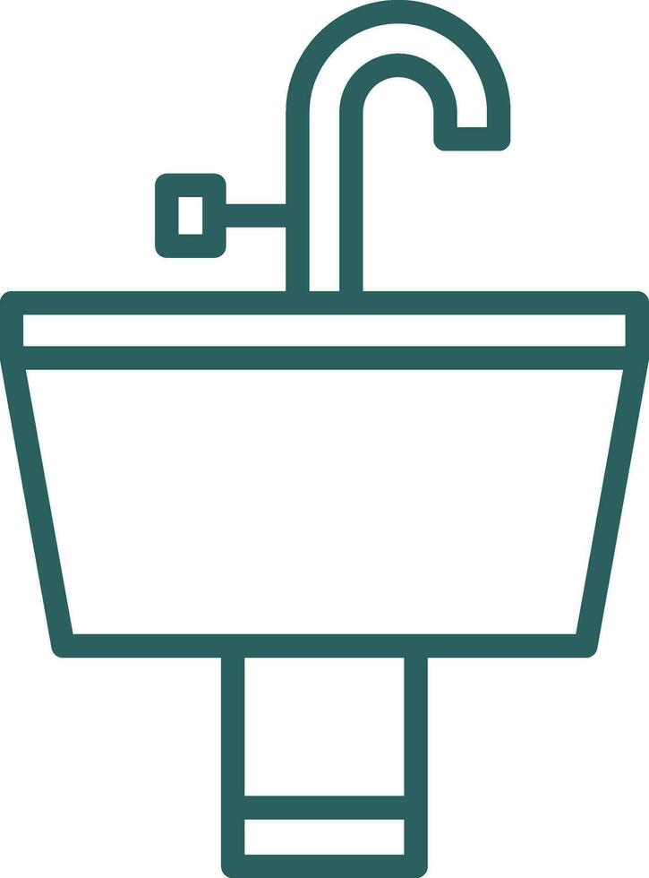 Sink Vector Icon Design