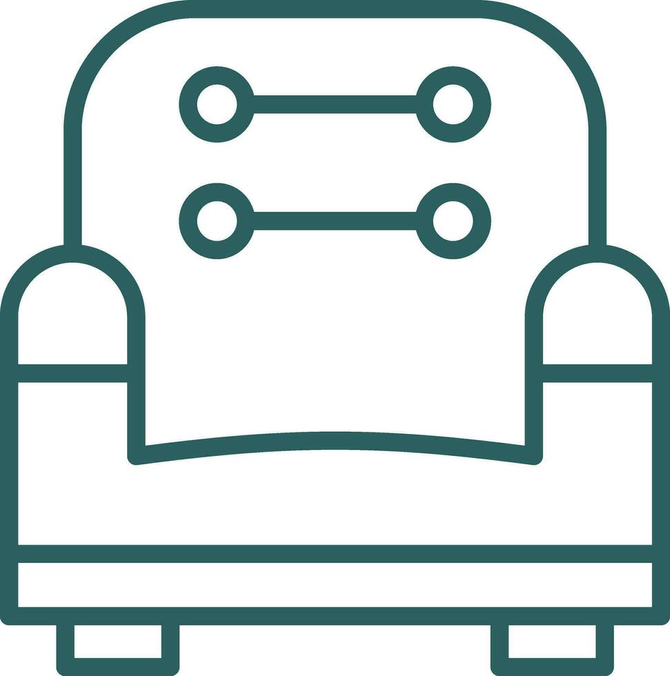 Couch Vector Icon Design