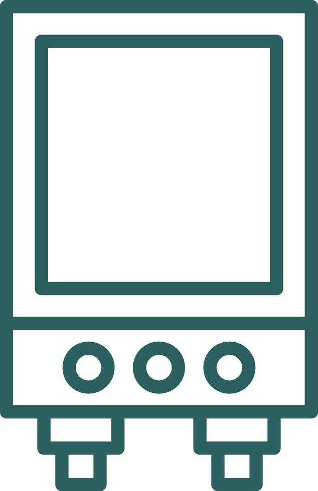 Water Heater Vector Icon Design