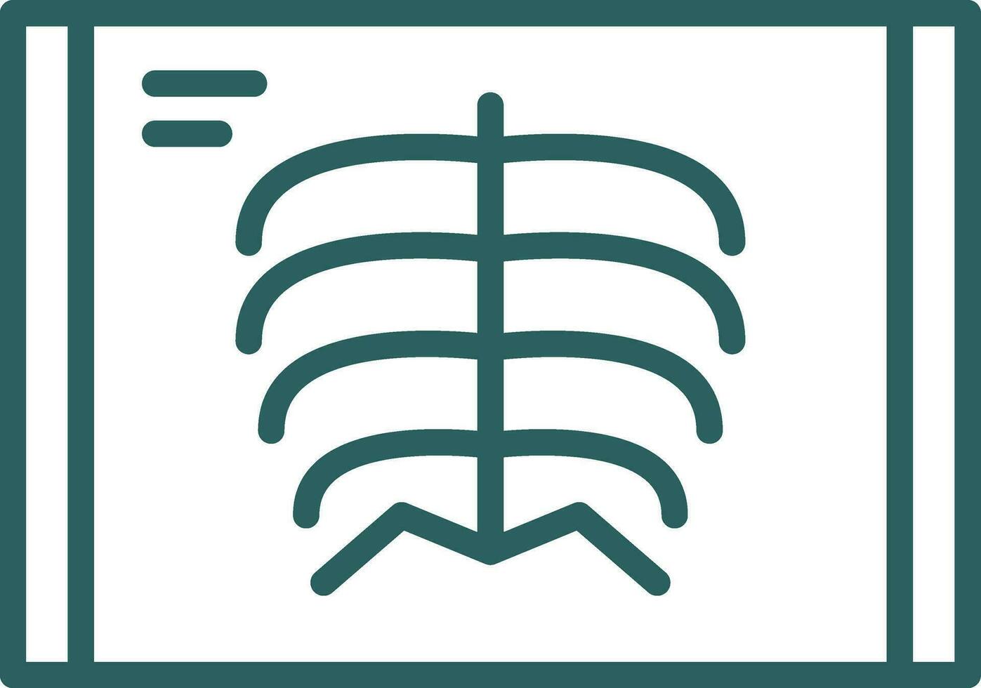 X-ray Vector Icon Design