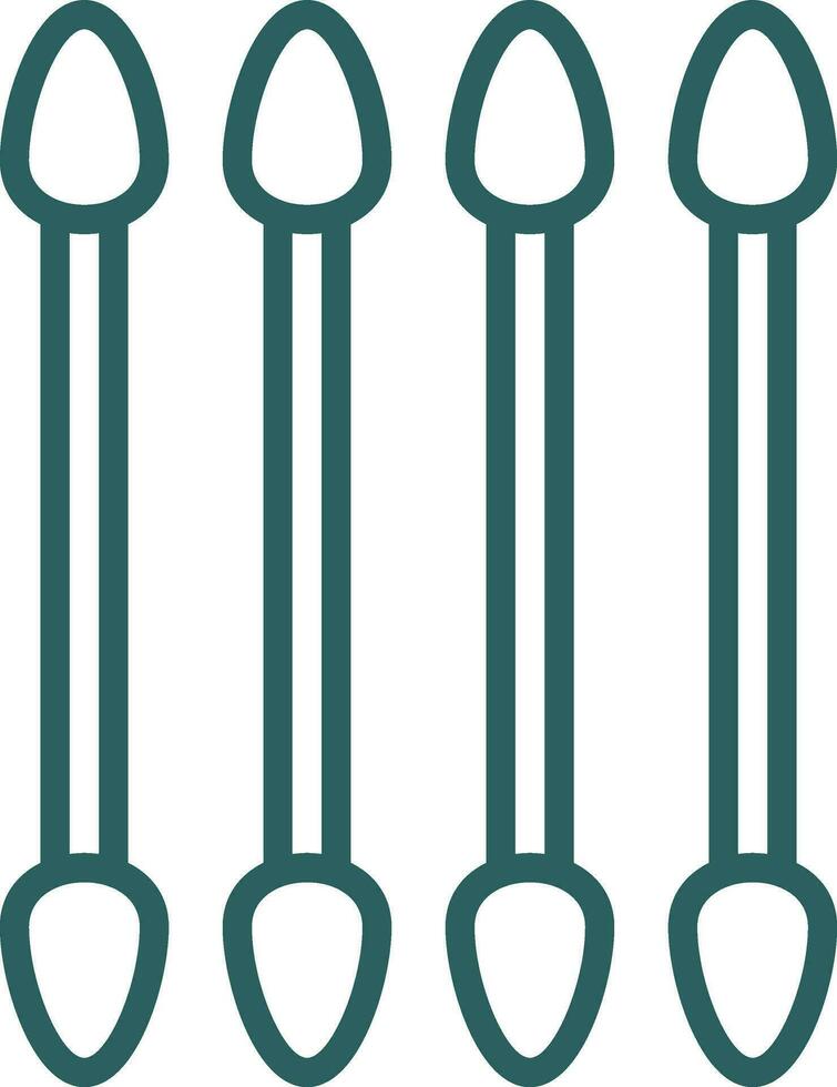 Swab Vector Icon Design