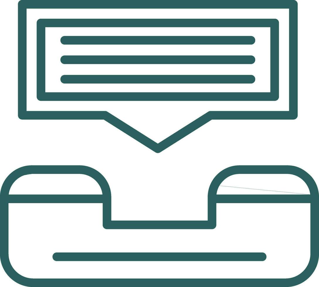 Help line Vector Icon Design