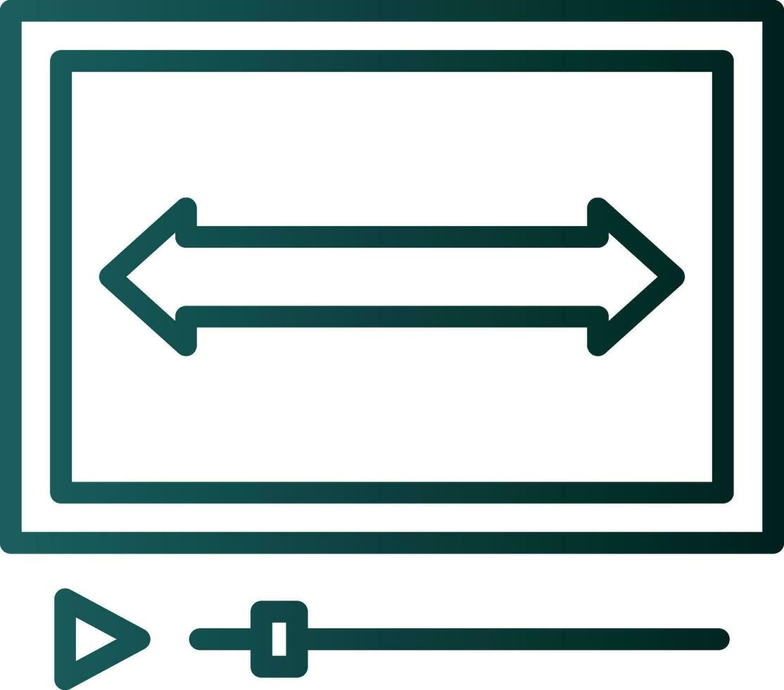 Hd screen Vector Icon Design