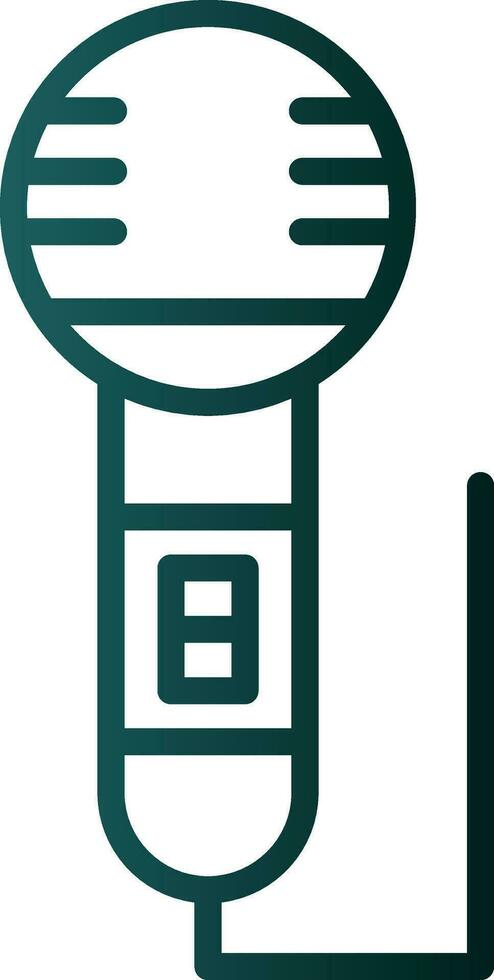 Mic Vector Icon Design