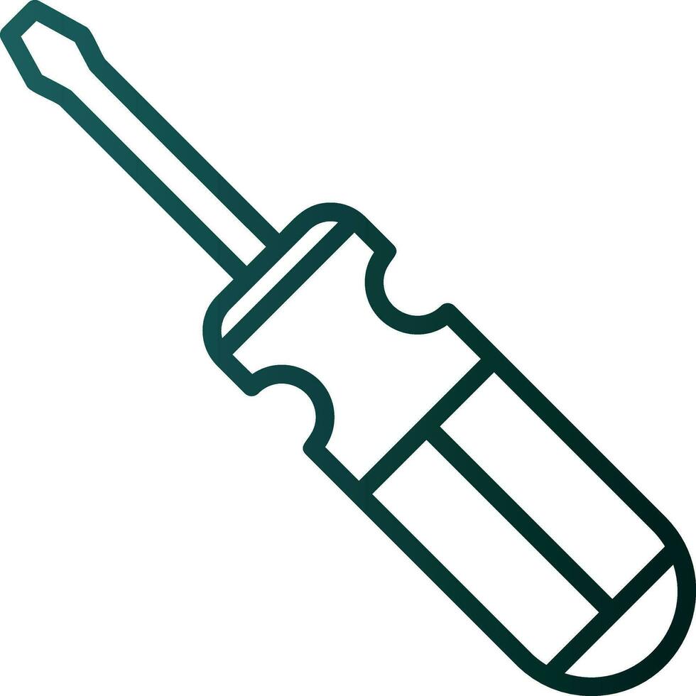 Screwdriver Vector Icon Design